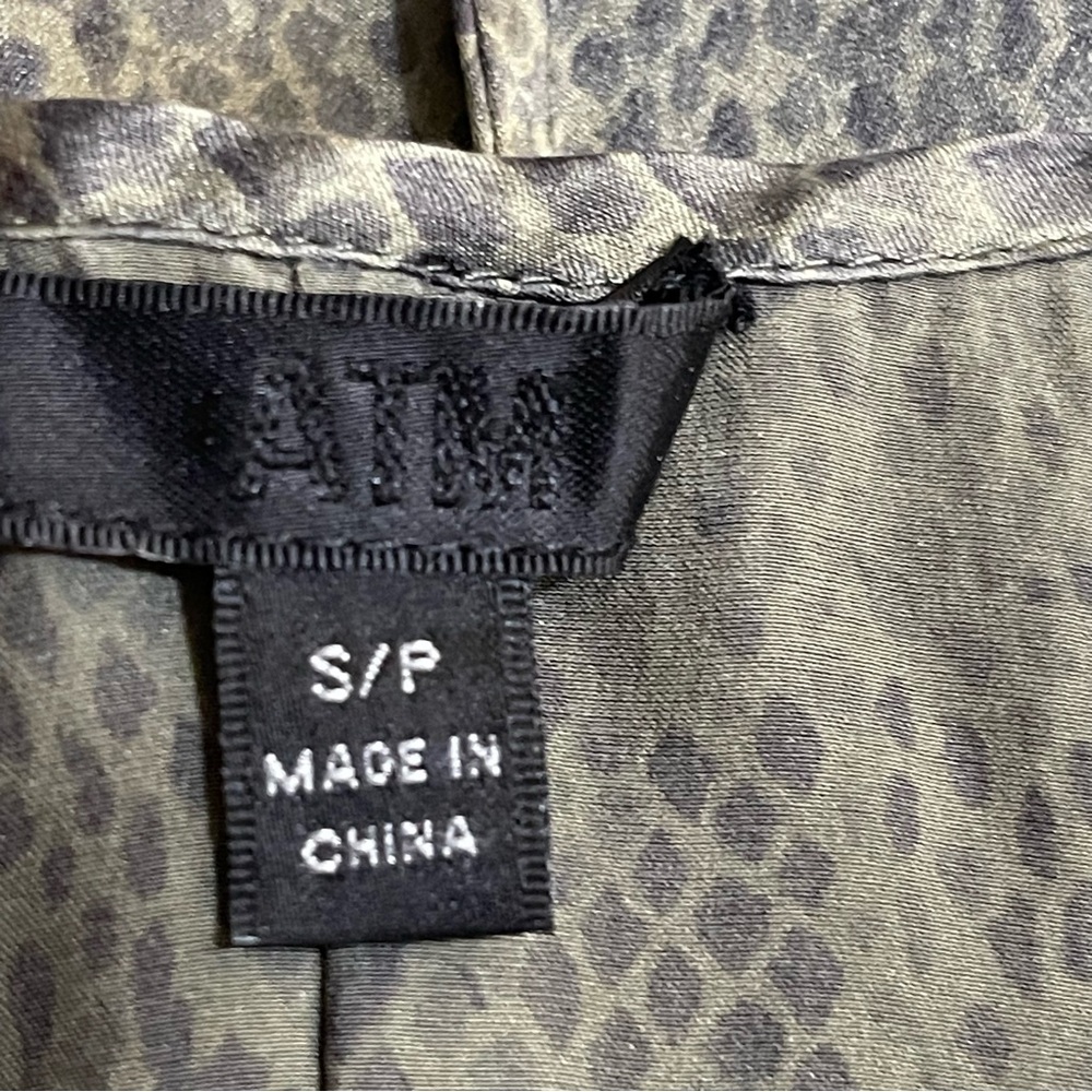ATM Snake Print 100% Silk Camisole Size S‎ - Picture 12 of 12
